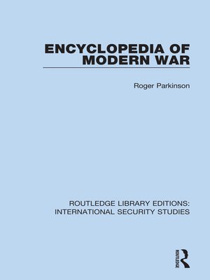 cover image of Encyclopedia of Modern War